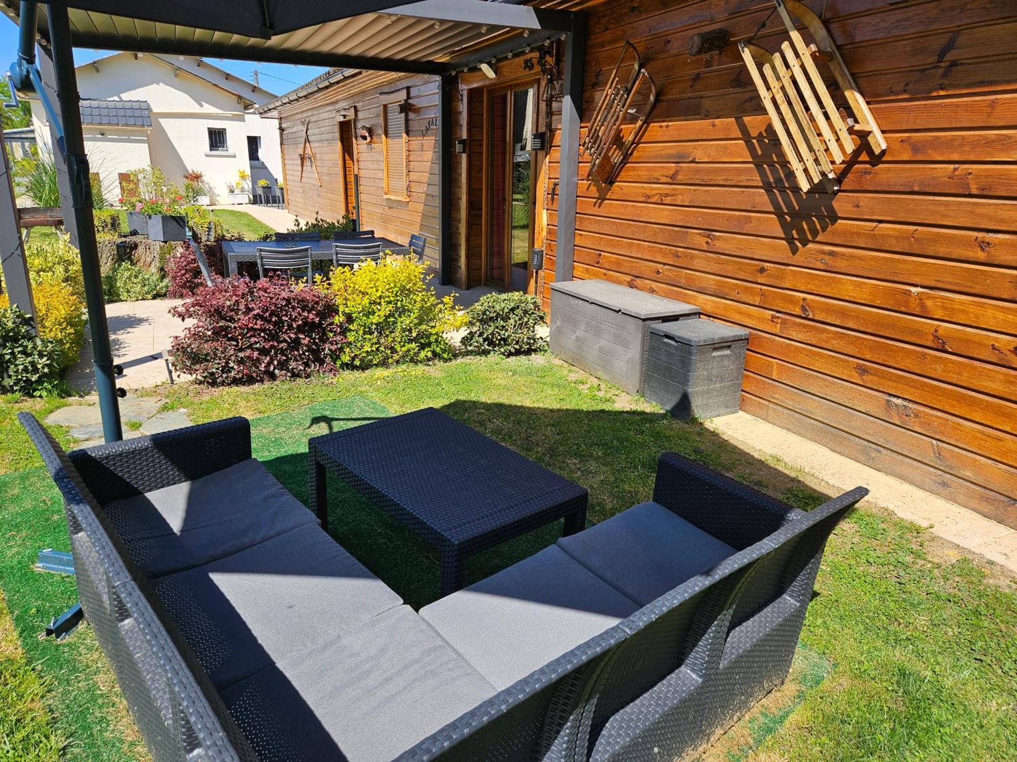 Chez Lavalou Gite 4* Chaleureux En Bois Lannemezan Eksteriør billede